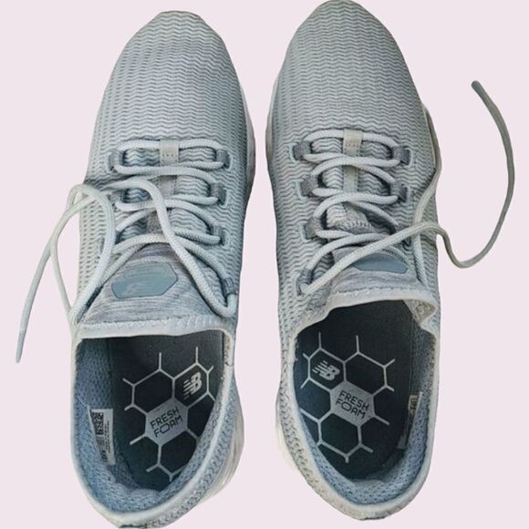 New Balance Fresh Foam Waria Light Porcelain Blue Running Shoes size 10.5 - Picture 8 of 10
